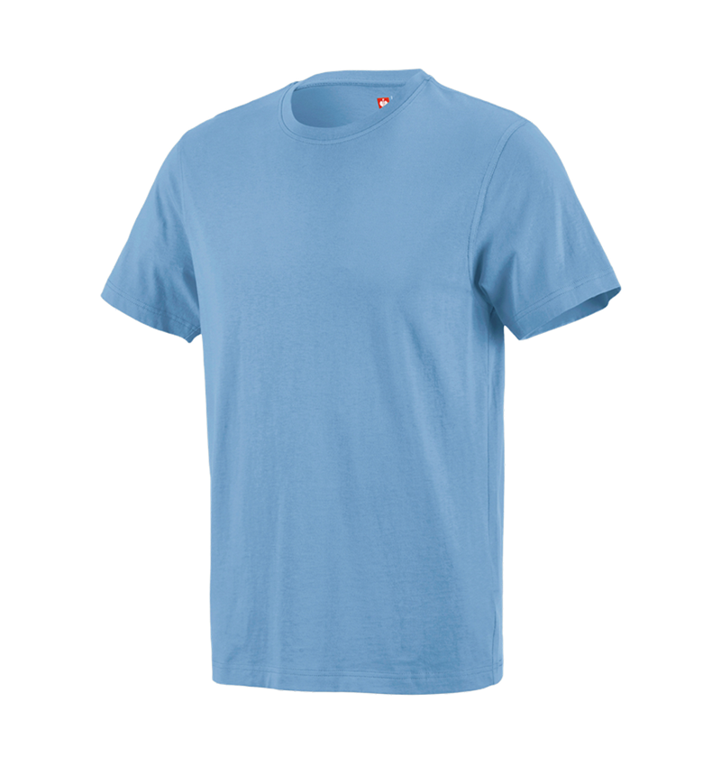 Shirts, Pullover & more: e.s. T-shirt cotton + azure