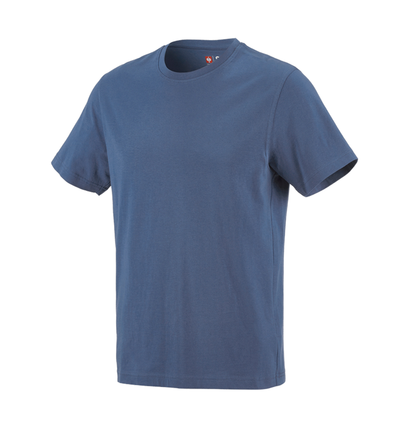 Shirts, Pullover & more: e.s. T-shirt cotton + cobalt