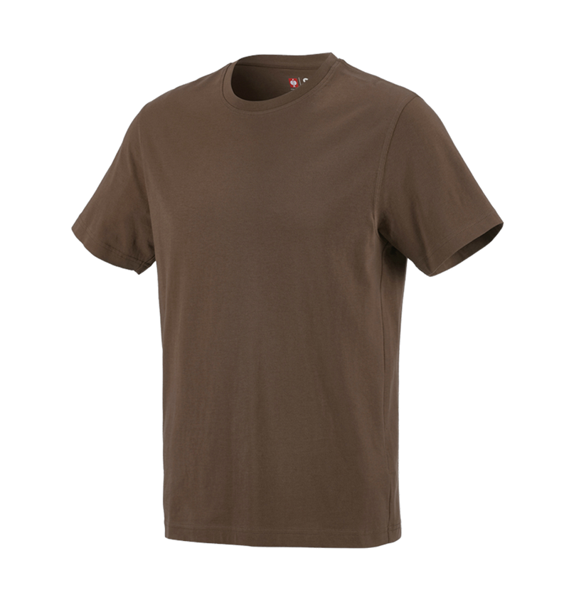 Shirts, Pullover & more: e.s. T-shirt cotton + hazelnut 1
