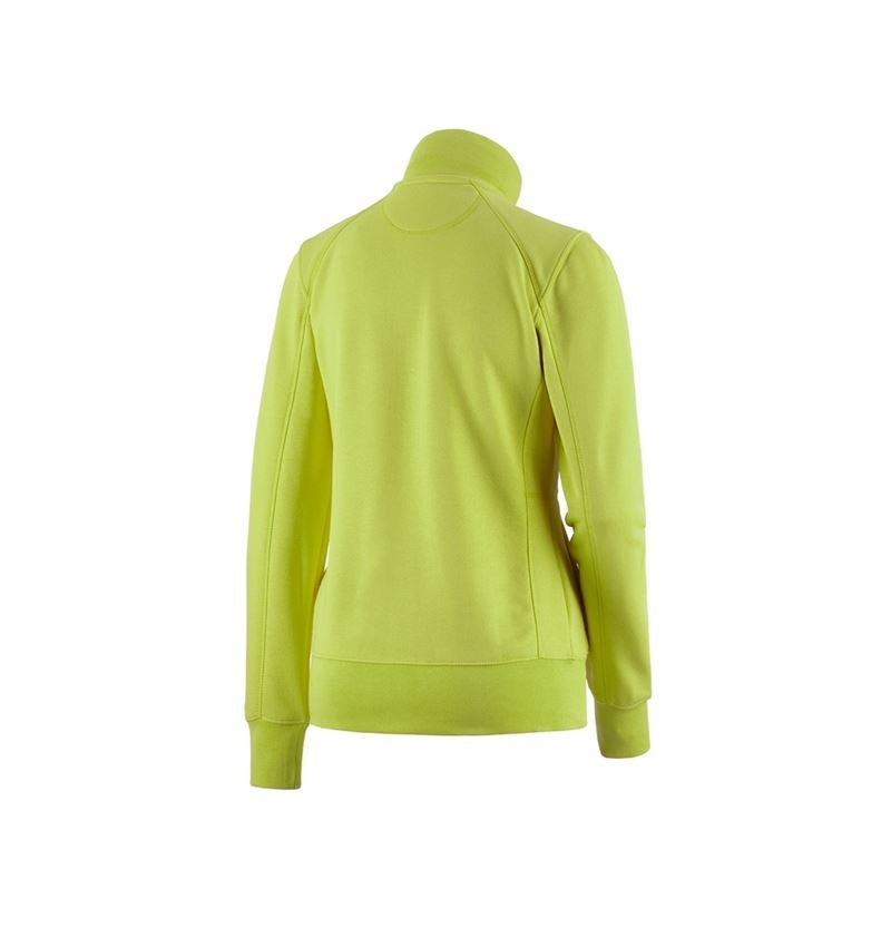 Topics: e.s. Sweat jacket poly cotton, ladies' + maygreen 2