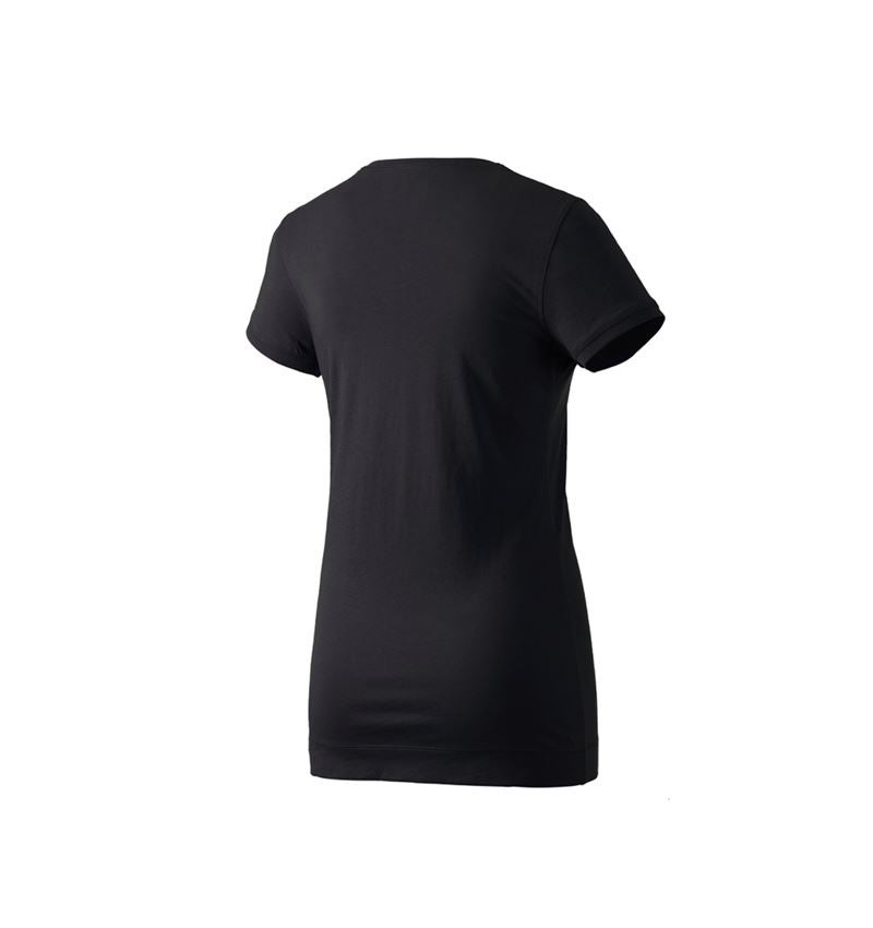 Topics: e.s. Long shirt cotton, ladies' + black 2