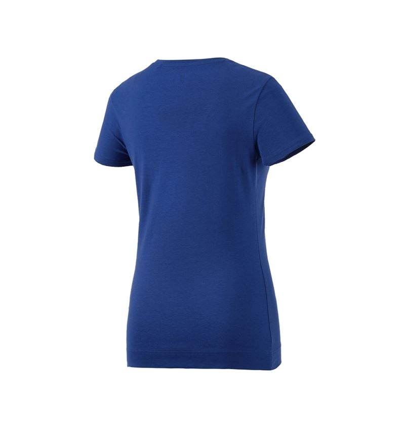 Shirts, Pullover & more: e.s. T-shirt cotton stretch, ladies' + royal 3