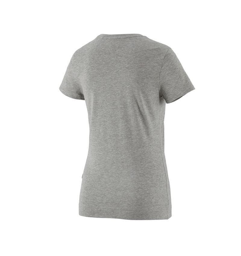 Themen: e.s. T-Shirt cotton stretch, Damen + graumeliert 4