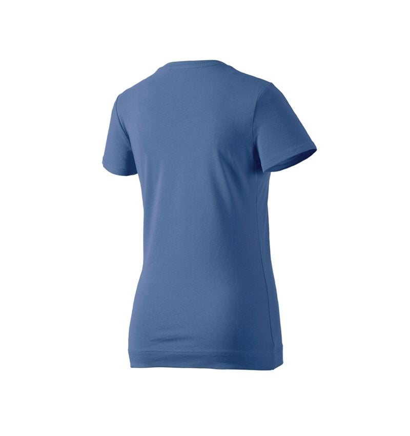 Topics: e.s. T-shirt cotton stretch, ladies' + cobalt 4