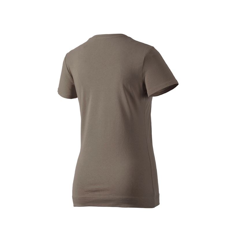 Topics: e.s. T-shirt cotton stretch, ladies' + stone 3