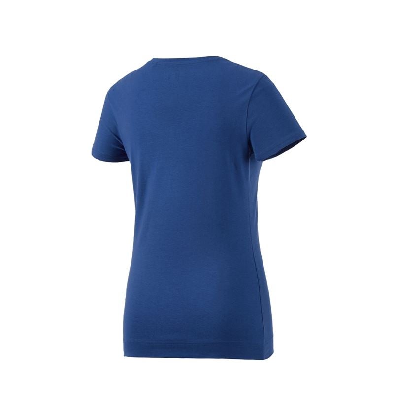 Shirts, Pullover & more: e.s. T-shirt cotton stretch, ladies' + alkaliblue 4
