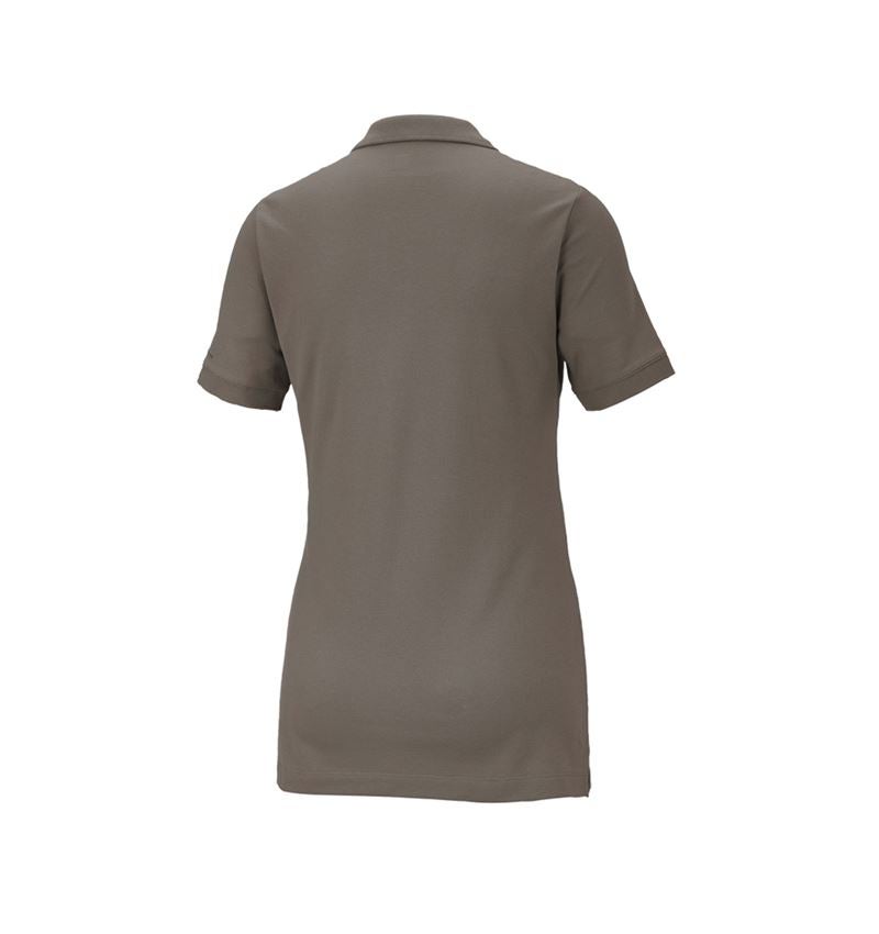 Shirts, Pullover & more: e.s. Pique-Polo cotton stretch, ladies' + stone 3