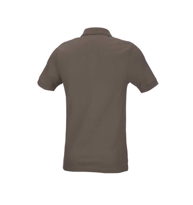 Shirts & Co.: e.s. Piqué-Polo cotton stretch, slim fit + stein 3