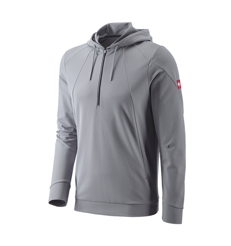 Shirts, Pullover & more: e.s. Functional hoody-longsleeve UV + platinum/anthracite 3