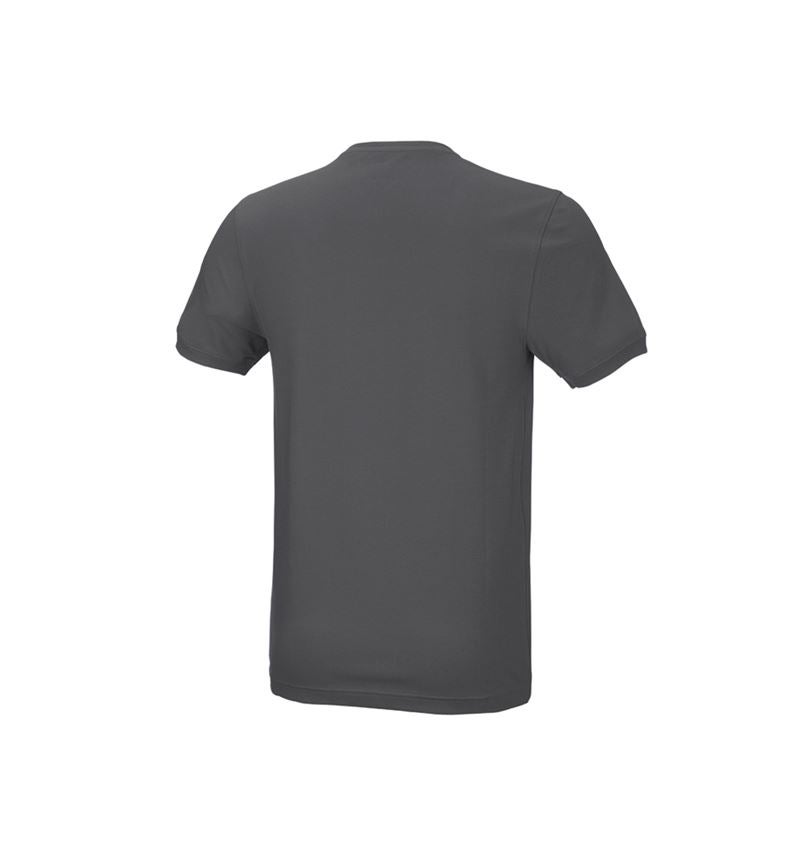 Thèmes: e.s. T-Shirt cotton stretch, slim fit + anthracite 3