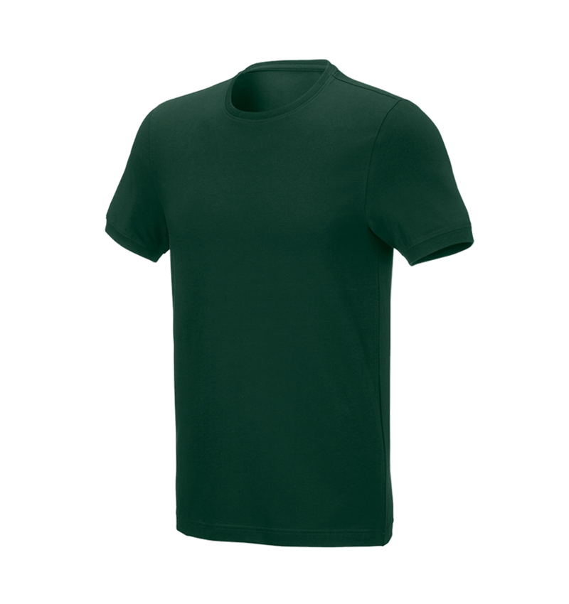 Installateurs / Plombier: e.s. T-Shirt cotton stretch, slim fit + vert 2