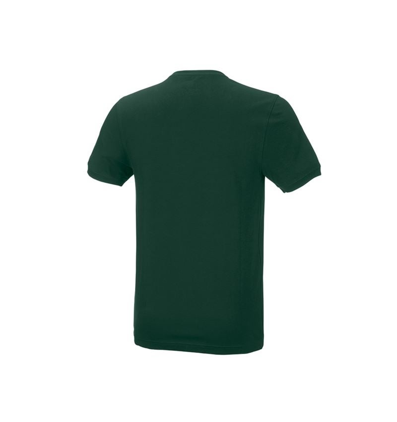 Installateurs / Plombier: e.s. T-Shirt cotton stretch, slim fit + vert 3