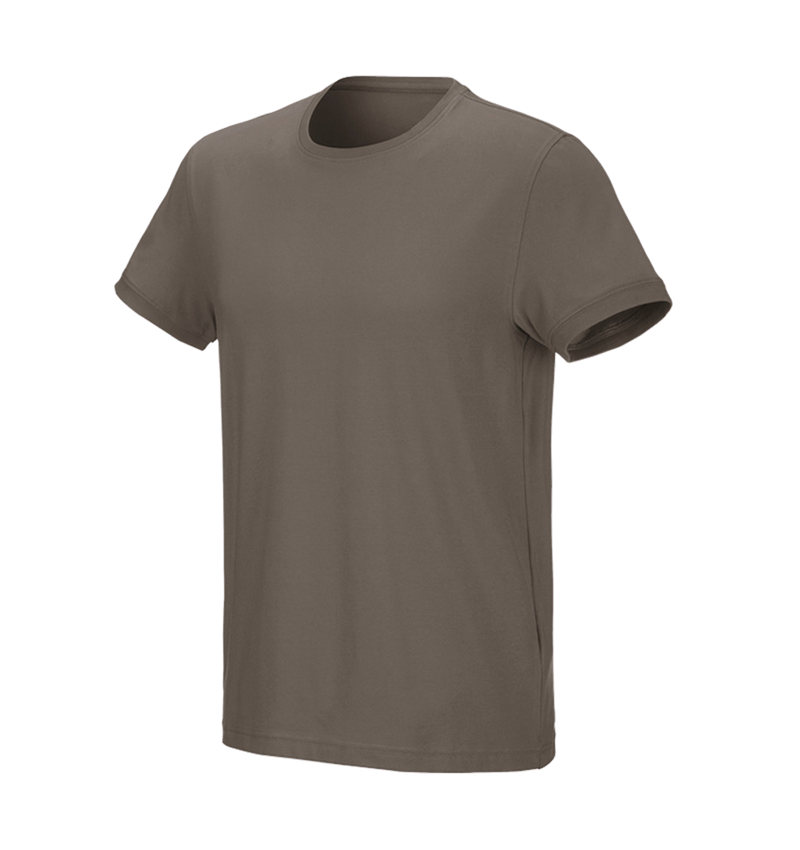 Hauts: e.s. T-Shirt cotton stretch + pierre 2