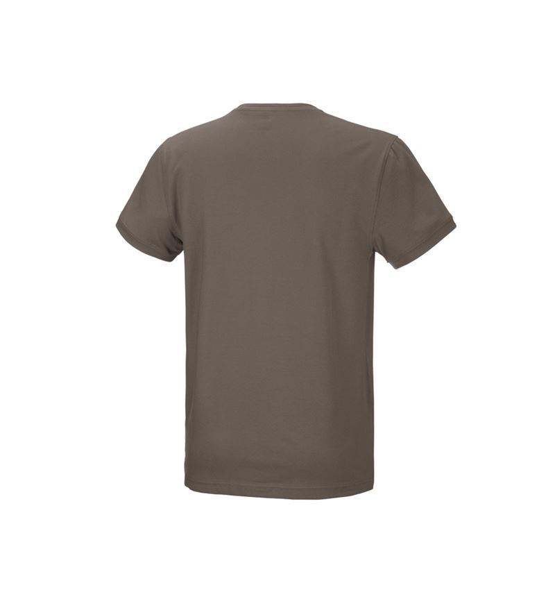 Shirts & Co.: e.s. T-Shirt cotton stretch + stein 5