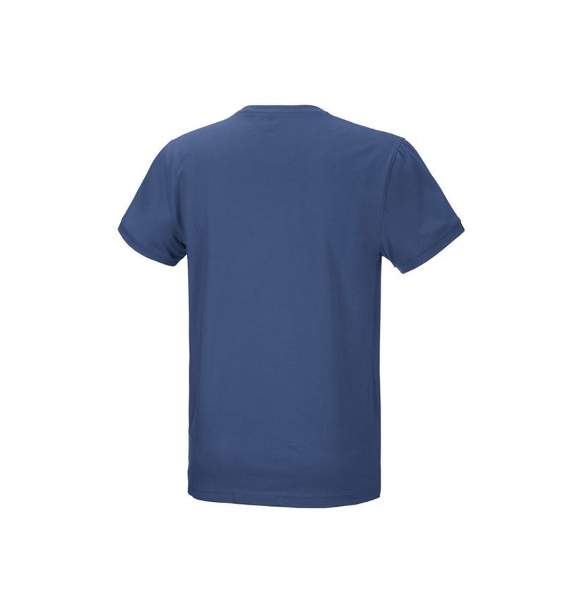 Themen: e.s. T-Shirt cotton stretch + kobalt 4