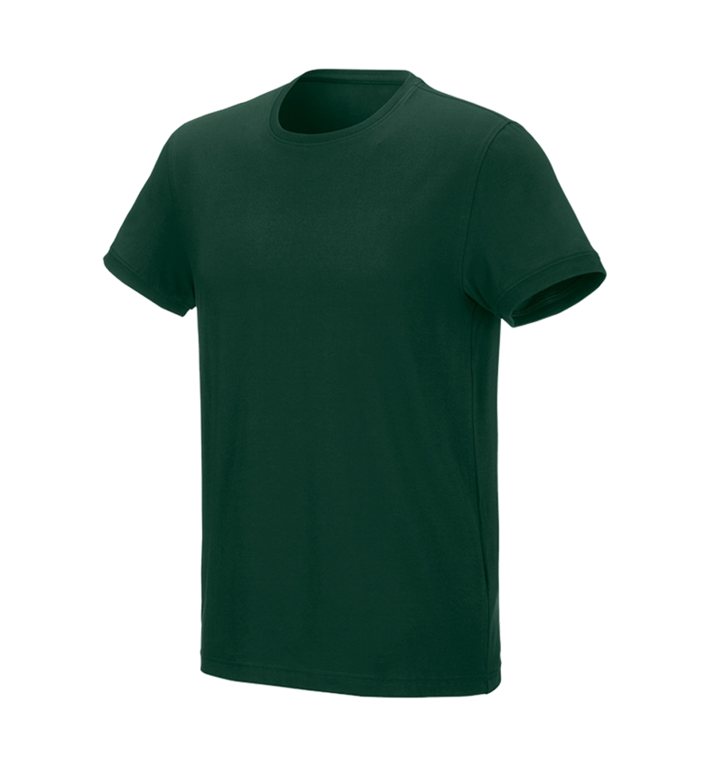 Gardening / Forestry / Farming: e.s. T-shirt cotton stretch + green 2