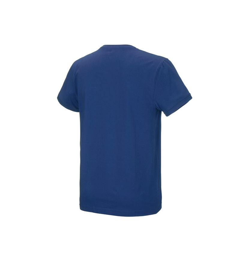 Themen: e.s. T-Shirt cotton stretch + alkaliblau 2