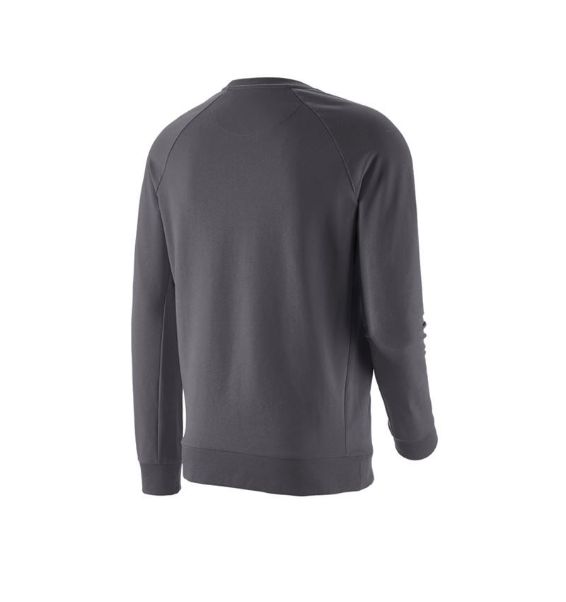 Shirts, Pullover & more: e.s. Sweatshirt cotton stretch + anthracite 3