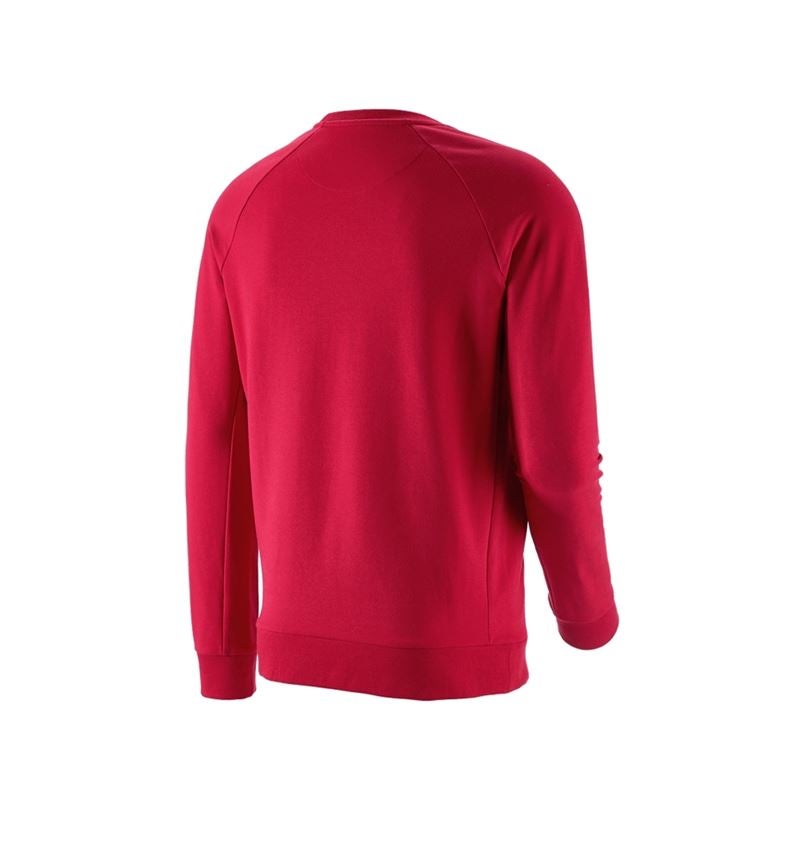 Shirts, Pullover & more: e.s. Sweatshirt cotton stretch + fiery red 3
