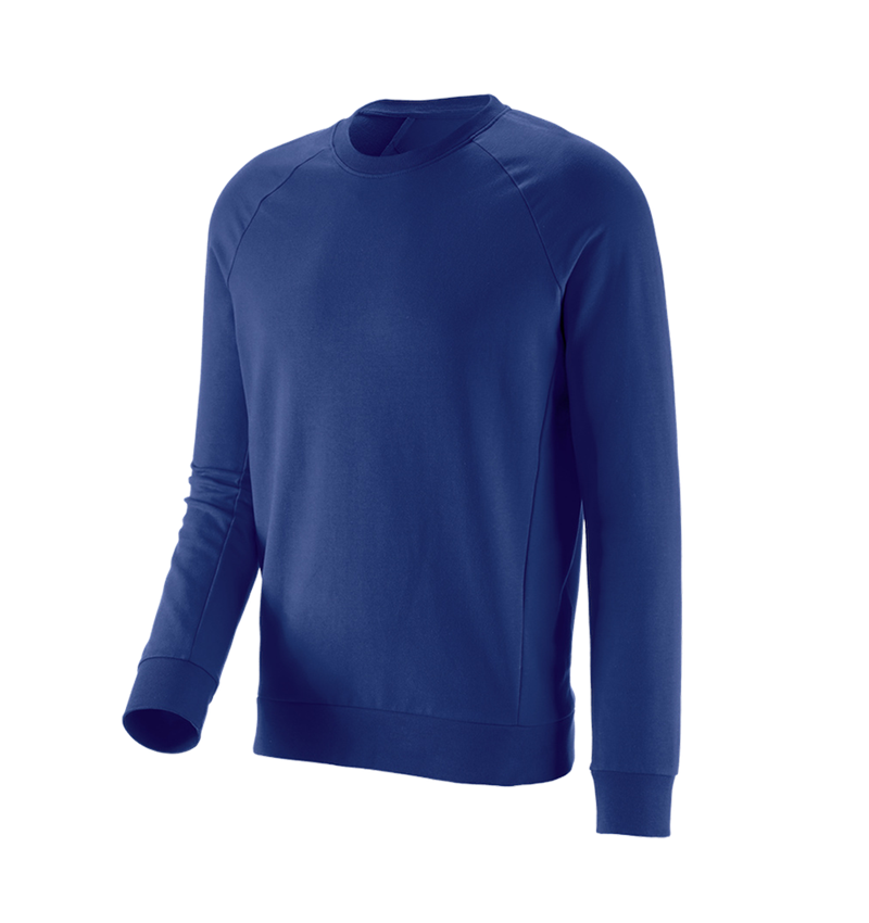 Hauts: e.s. Sweatshirt cotton stretch + bleu royal 2
