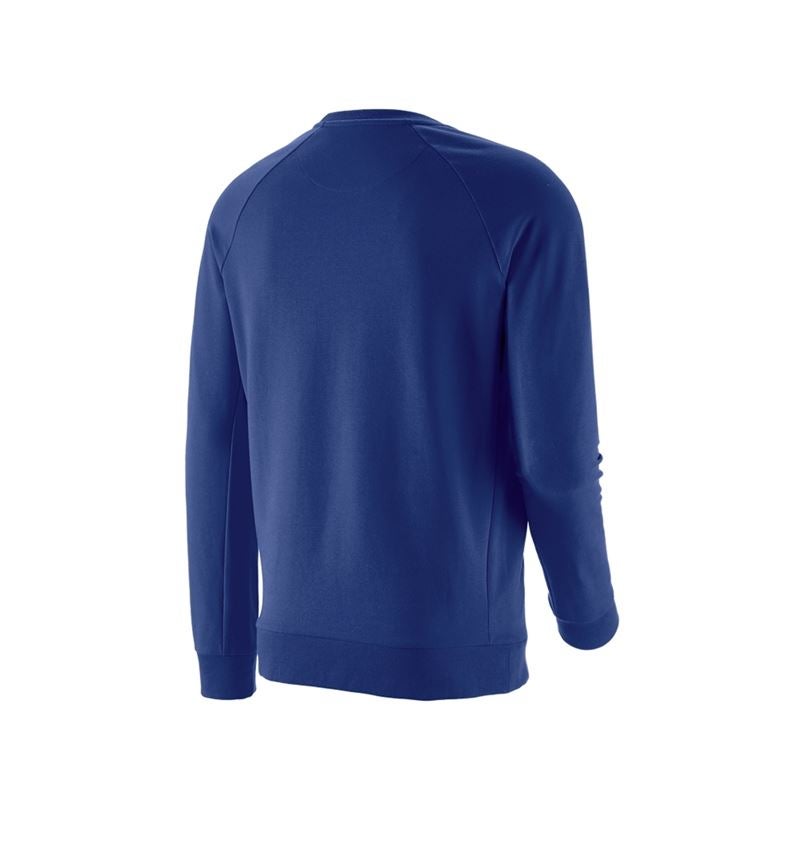 Hauts: e.s. Sweatshirt cotton stretch + bleu royal 3