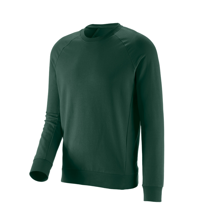 Shirts, Pullover & more: e.s. Sweatshirt cotton stretch + green 2