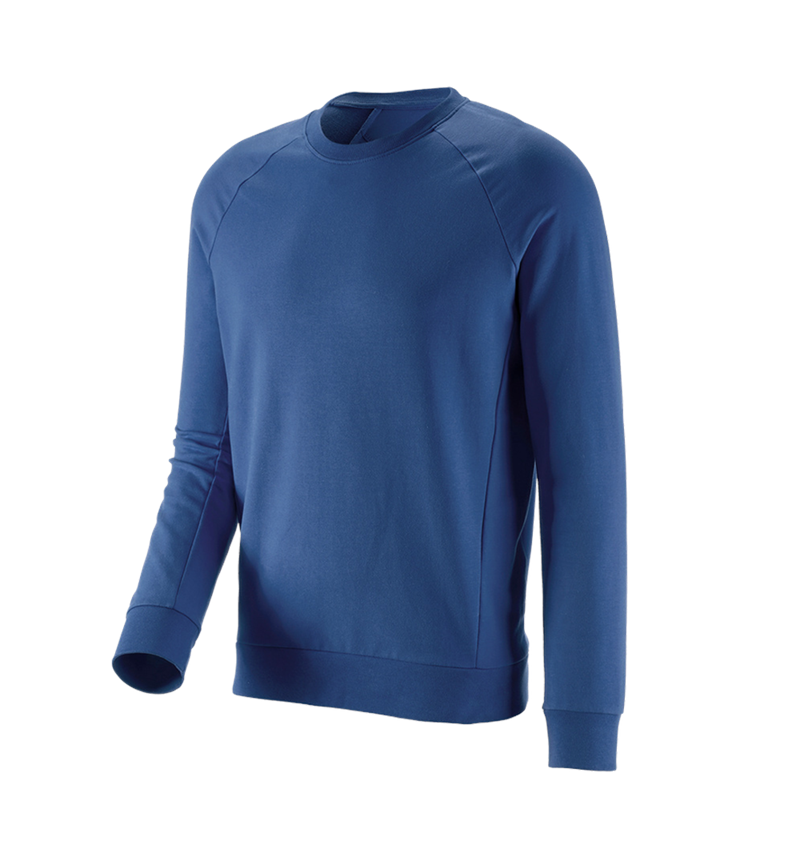 Shirts, Pullover & more: e.s. Sweatshirt cotton stretch + alkaliblue 3