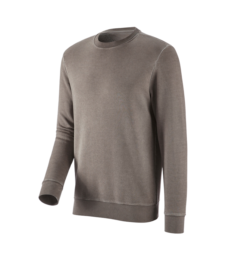 Menuisiers: e.s. Sweatshirt vintage poly cotton + taupe vintage 4