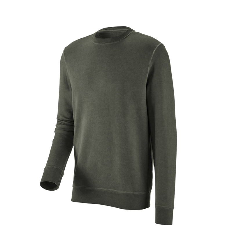 Thèmes: e.s. Sweatshirt vintage poly cotton + vert camouflage vintage 8