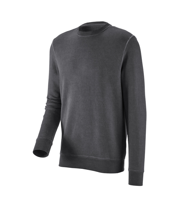 Installateurs / Plombier: e.s. Sweatshirt vintage poly cotton + noir oxyde vintage 3