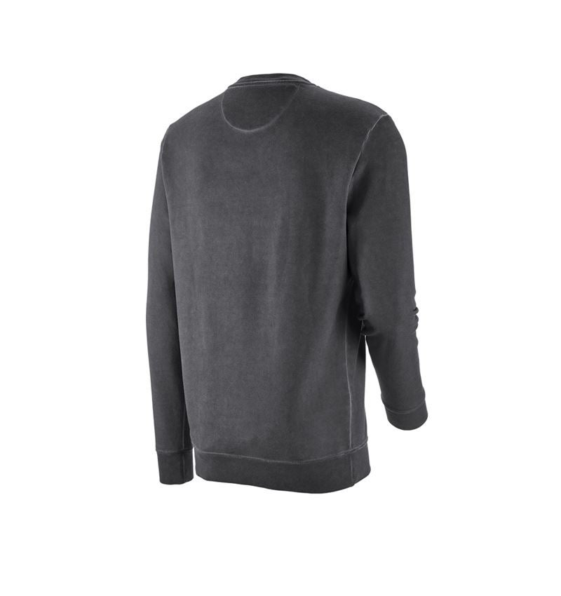 Installateurs / Plombier: e.s. Sweatshirt vintage poly cotton + noir oxyde vintage 4