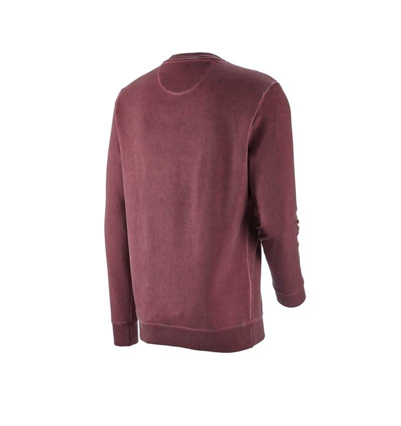 Installateurs / Plombier: e.s. Sweatshirt vintage poly cotton + rubis vintage 3