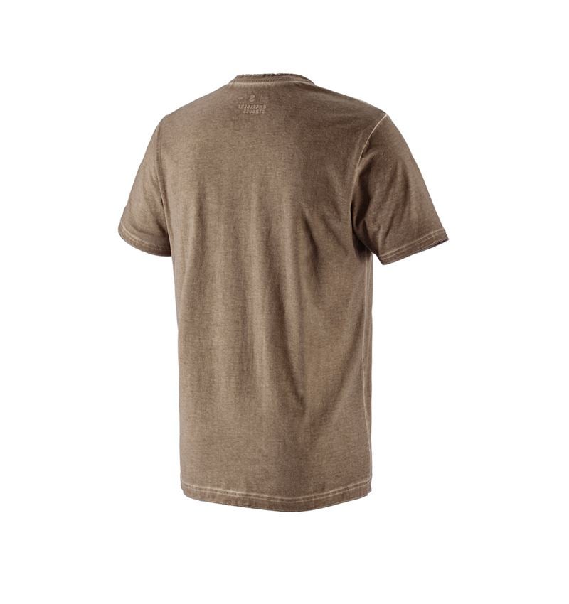 Hauts: T-Shirt e.s.motion ten + brun cendré vintage 2