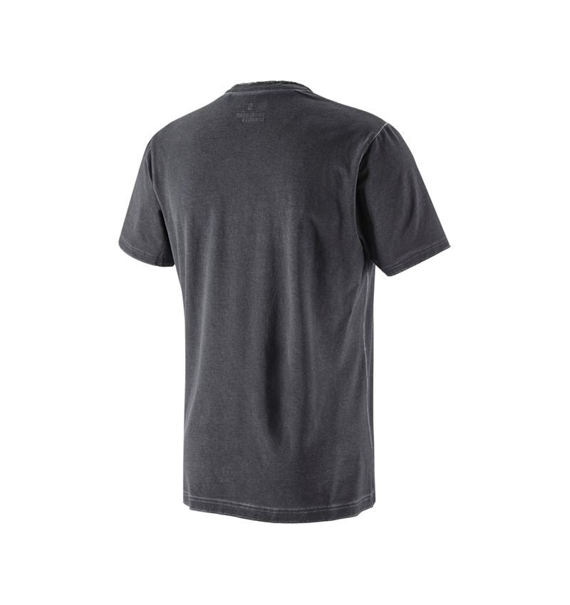 Hauts: T-Shirt e.s.motion ten + noir oxyde vintage 2