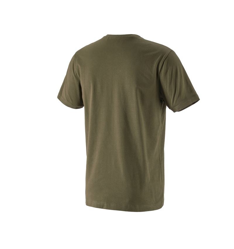 Shirts, Pullover & more: T-Shirt e.s.concrete + mudgreen 3