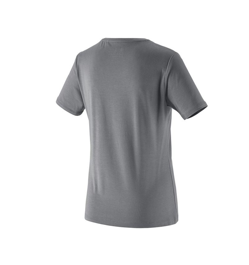 Shirts & Co.: Modal-Shirt e.s. ventura vintage, Damen + basaltgrau 3