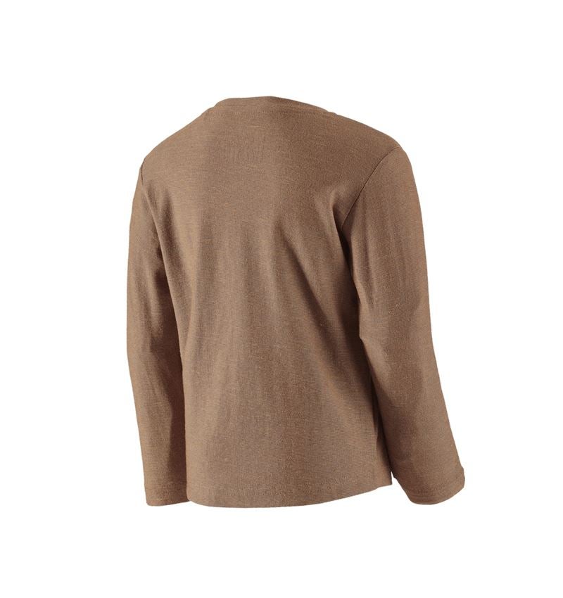 Shirts, Pullover & more: Long sleeve e.s.vintage, children's + sepia melange 1