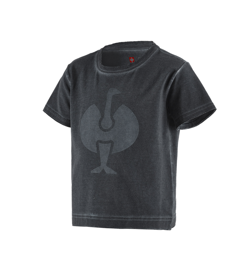 Shirts, Pullover & more: T-Shirt e.s.motion ten ostrich, children's + oxidblack vintage 2