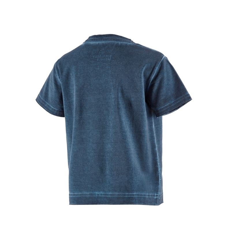 Shirts & Co.: T-Shirt e.s.motion ten ostrich, Kinder + schieferblau vintage 3