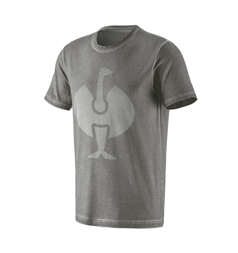 Hauts: T-Shirt e.s.motion ten ostrich + granit vintage