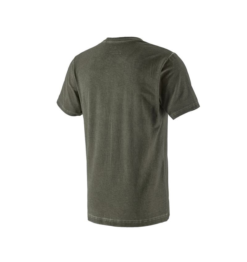 Hauts: T-Shirt e.s.motion ten ostrich + vert camouflage vintage 3