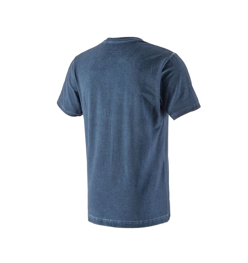Hauts: T-Shirt e.s.motion ten ostrich + bleu ardoise vintage 1