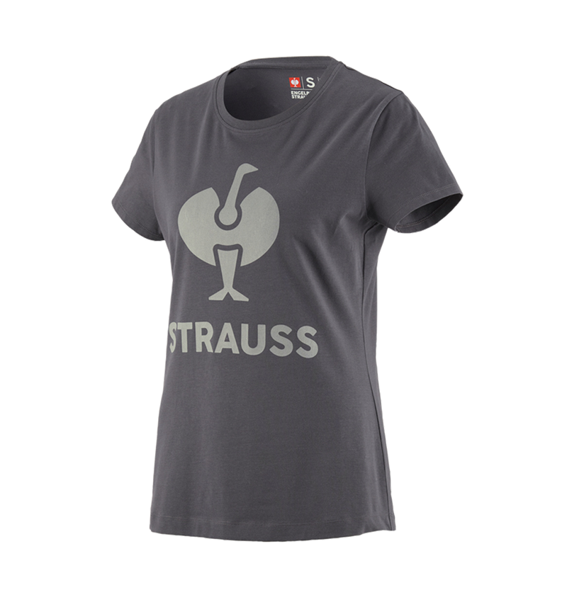 Hauts: T-Shirt e.s.concrete, femmes + anthracite 2