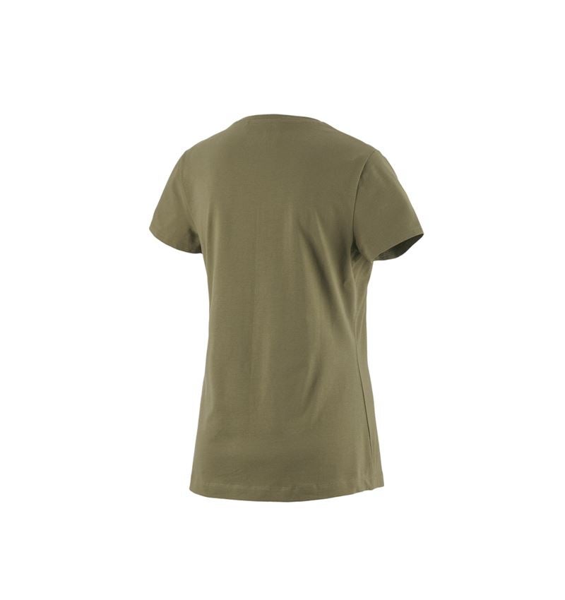 Hauts: T-Shirt e.s.concrete, femmes + vert stipa 2