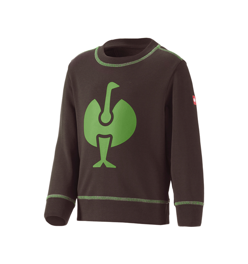 Shirts, Pullover & more: Sweatshirt e.s.motion 2020, children's + chestnut/seagreen 1