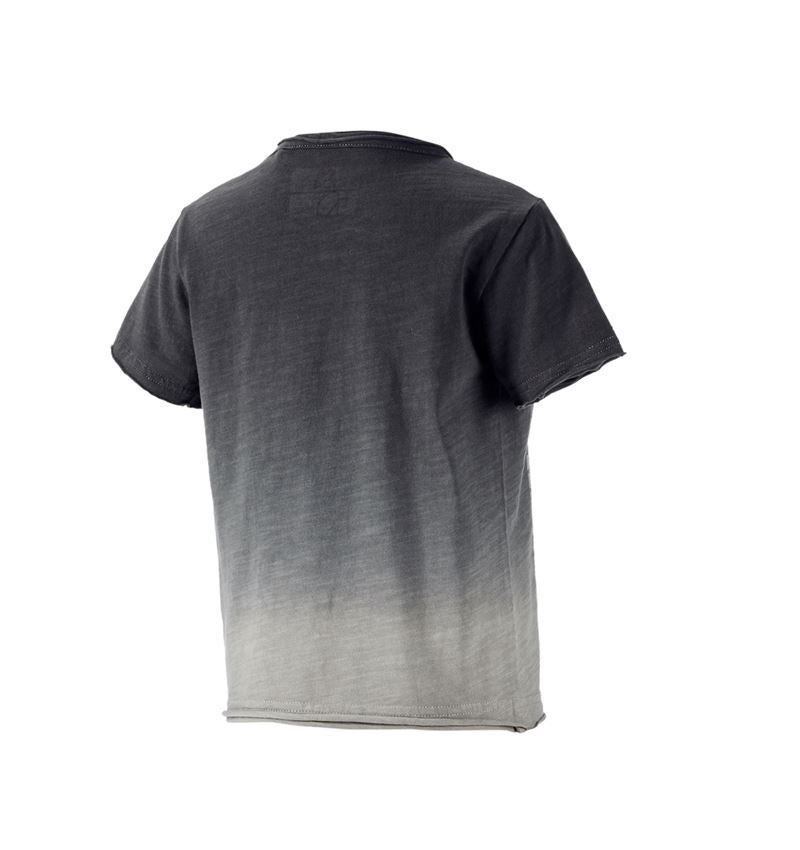 Shirts & Co.: e.s. T-Shirt denim workwear, Kinder + oxidschwarz vintage 2