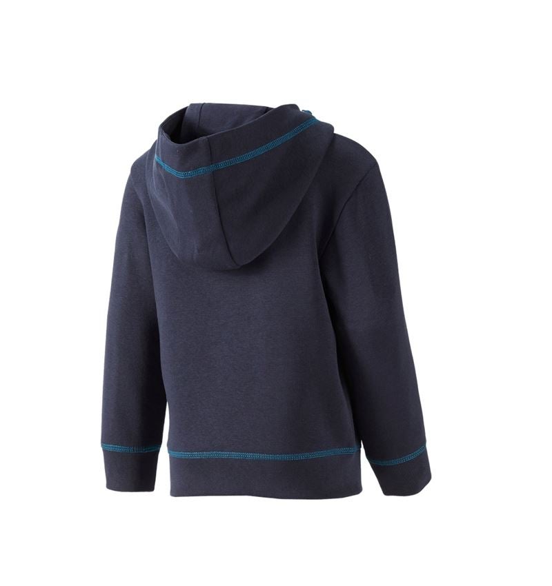 Shirts & Co.: Hoody-Sweatshirt e.s.motion 2020, Kinder + dunkelblau/atoll 2