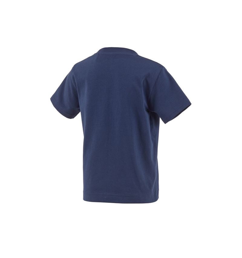 Shirts & Co.: T-Shirt e.s.concrete, Kinder + tiefblau 3