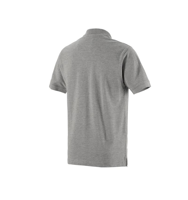 Shirts & Co.: Piqué-Polo e.s.industry + grau melange 3