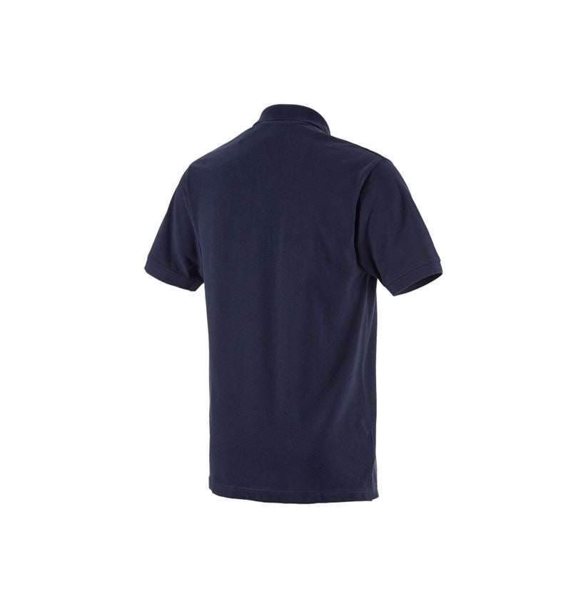 Shirts & Co.: Piqué-Polo e.s.industry + dunkelblau 1